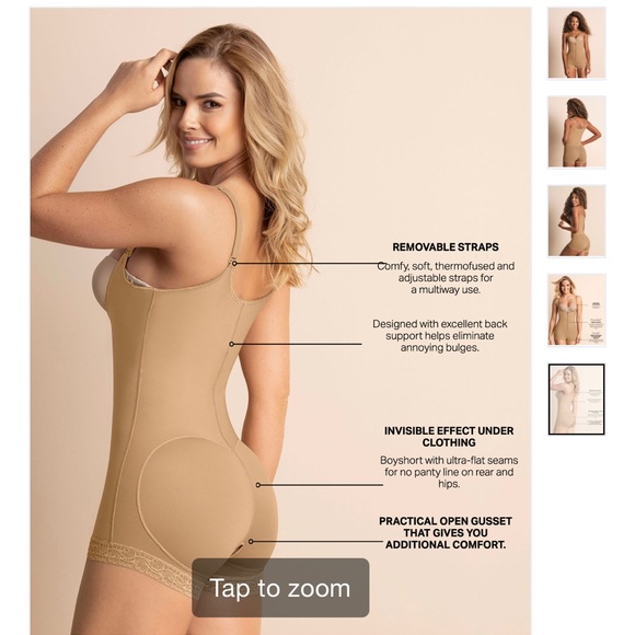 Leonisa Open Bust Body Shaper - Picture 6 of 6